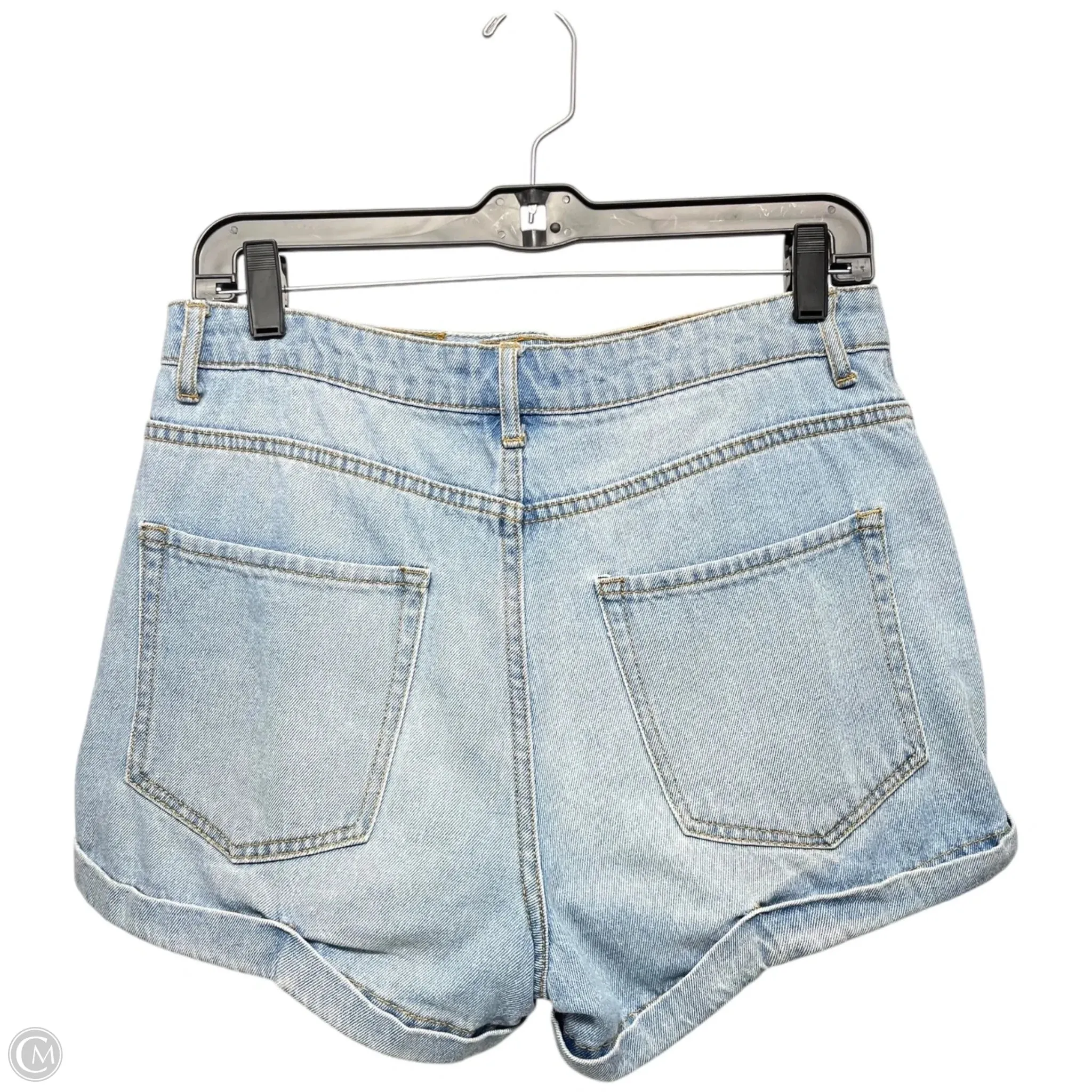 Shorts By Forever 21 In Blue Denim, Size: 8