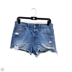 Shorts By Frye In Blue Denim, Size: 6