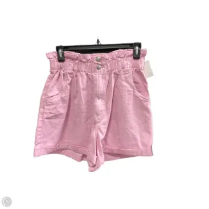 Shorts By H&m In Pink, Size: 8