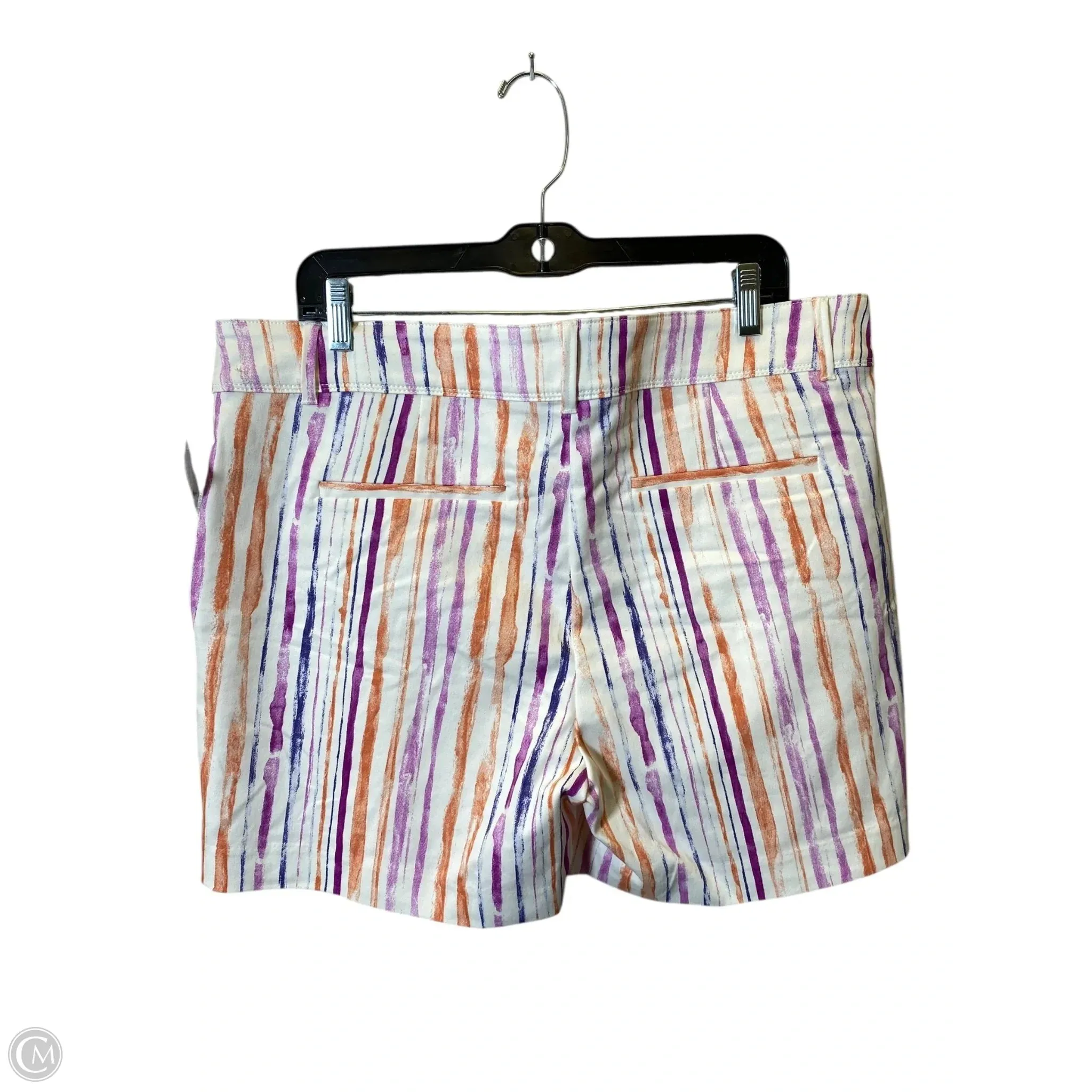 Shorts By Isaac Mizrahi In Multi-colored, Size: 14