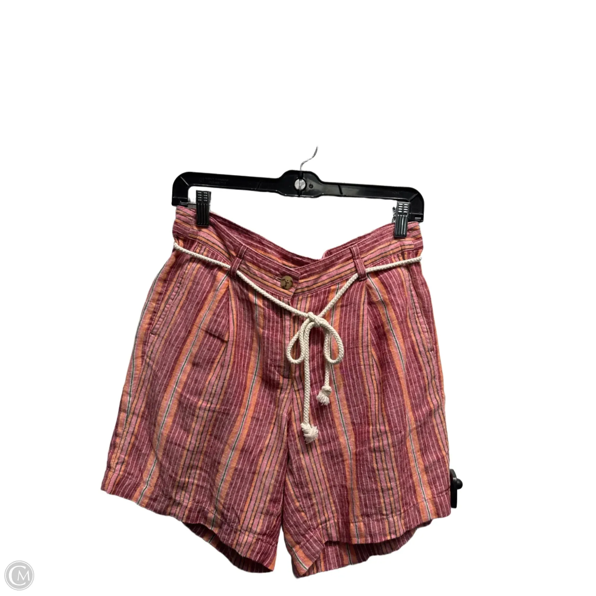 Shorts By J. Jill In Orange & Pink, Size: 4