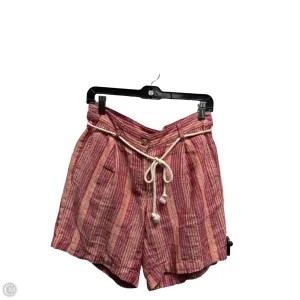 Shorts By J. Jill In Orange & Pink, Size: 4