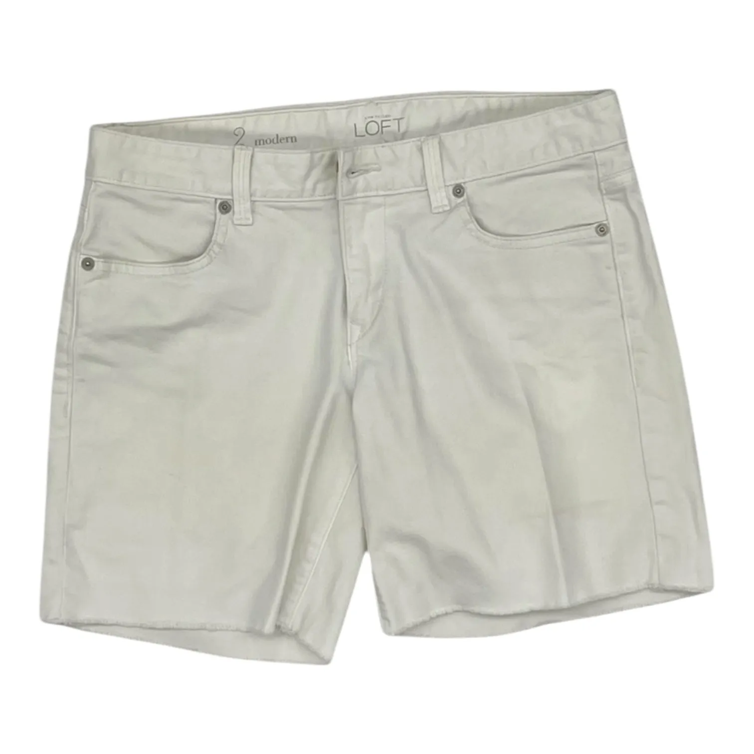 Shorts By Loft In White, Size:2
