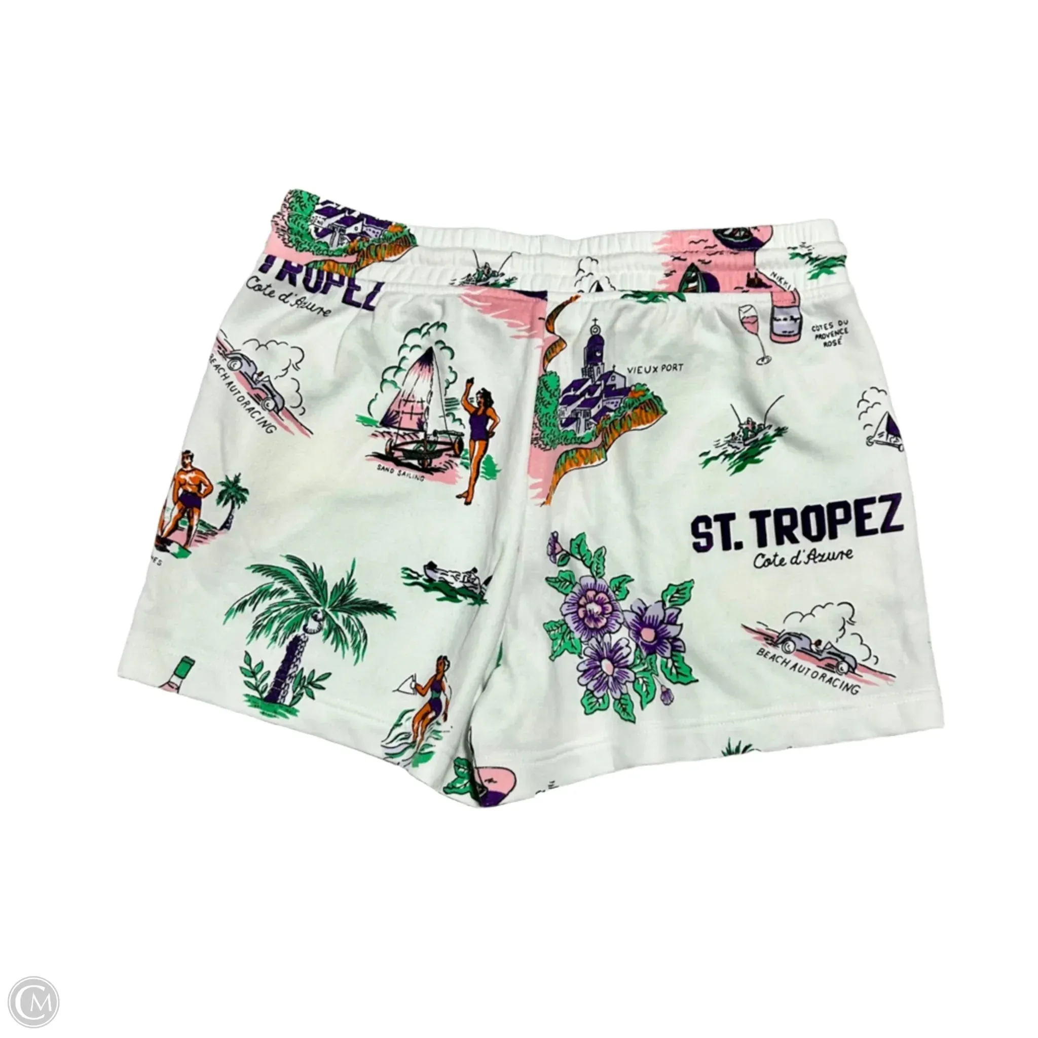 Shorts By Lou And Grey In Purple & White, Size: S