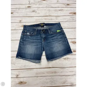 Shorts By Lucky Brand In Blue Denim, Size: 4