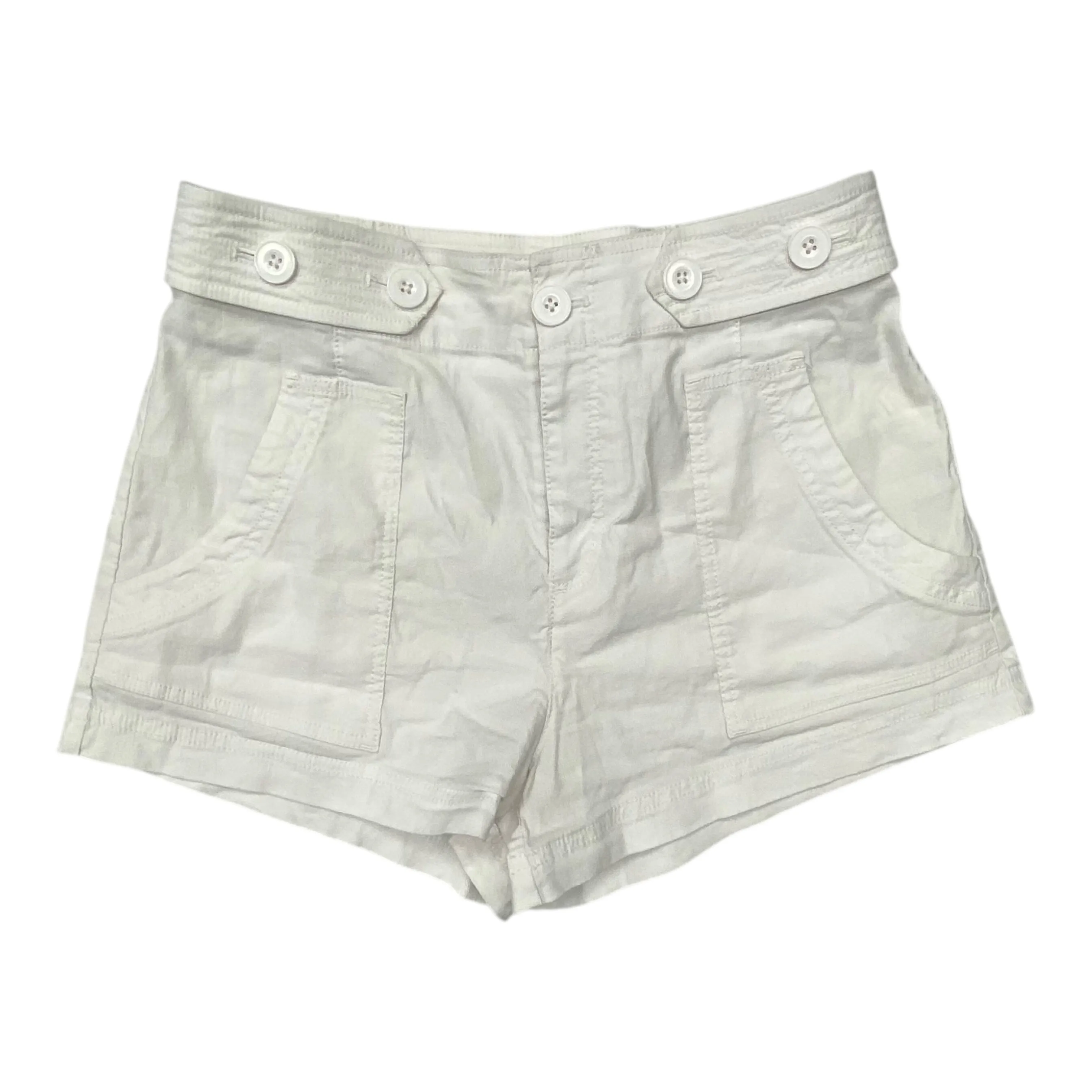 Shorts By Maeve In White, Size:2