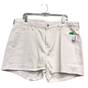 Shorts By Old Navy In White, Size:18