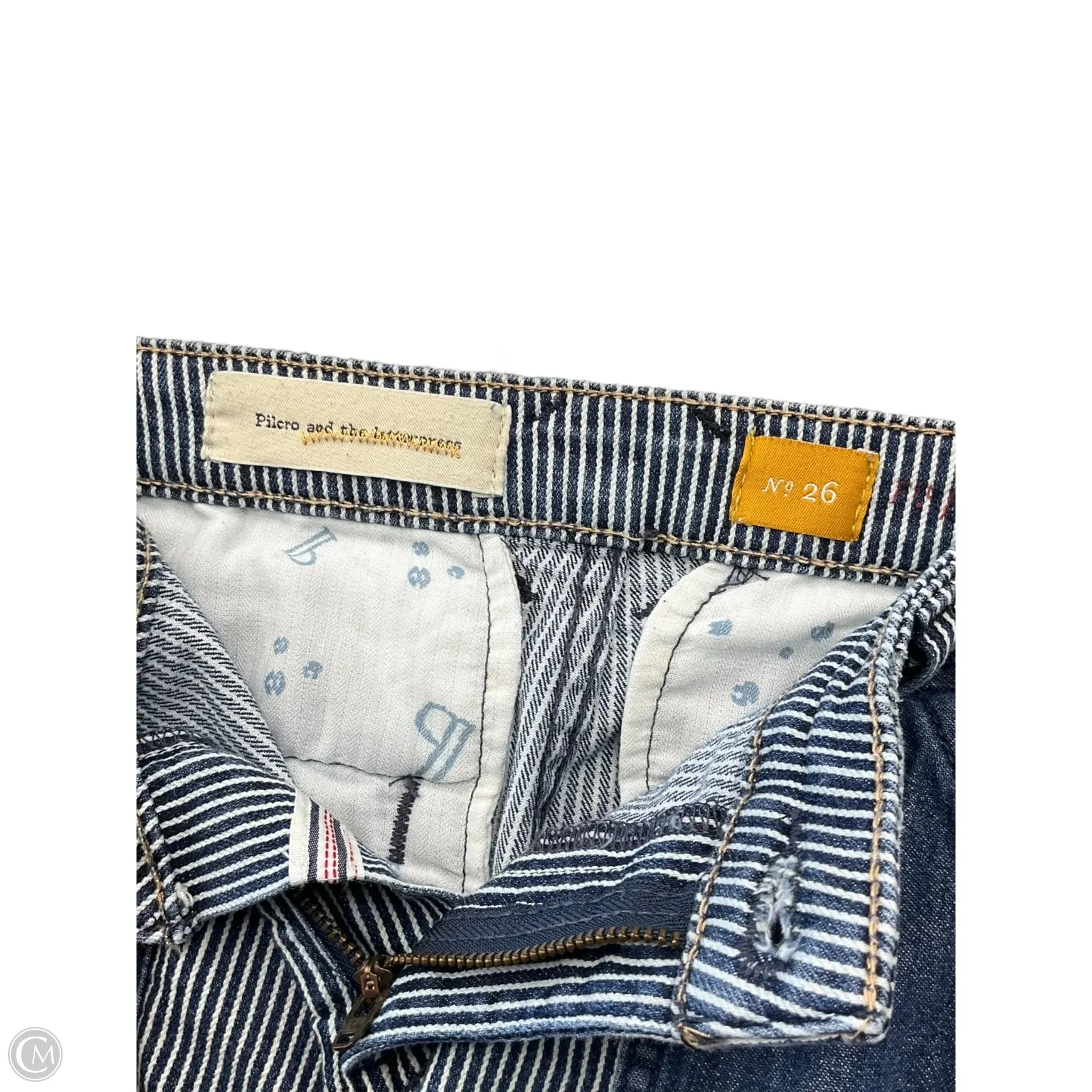 Shorts By Pilcro In Blue Denim, Size: 2
