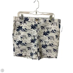 Shorts By Talbots In Blue & White, Size: 12