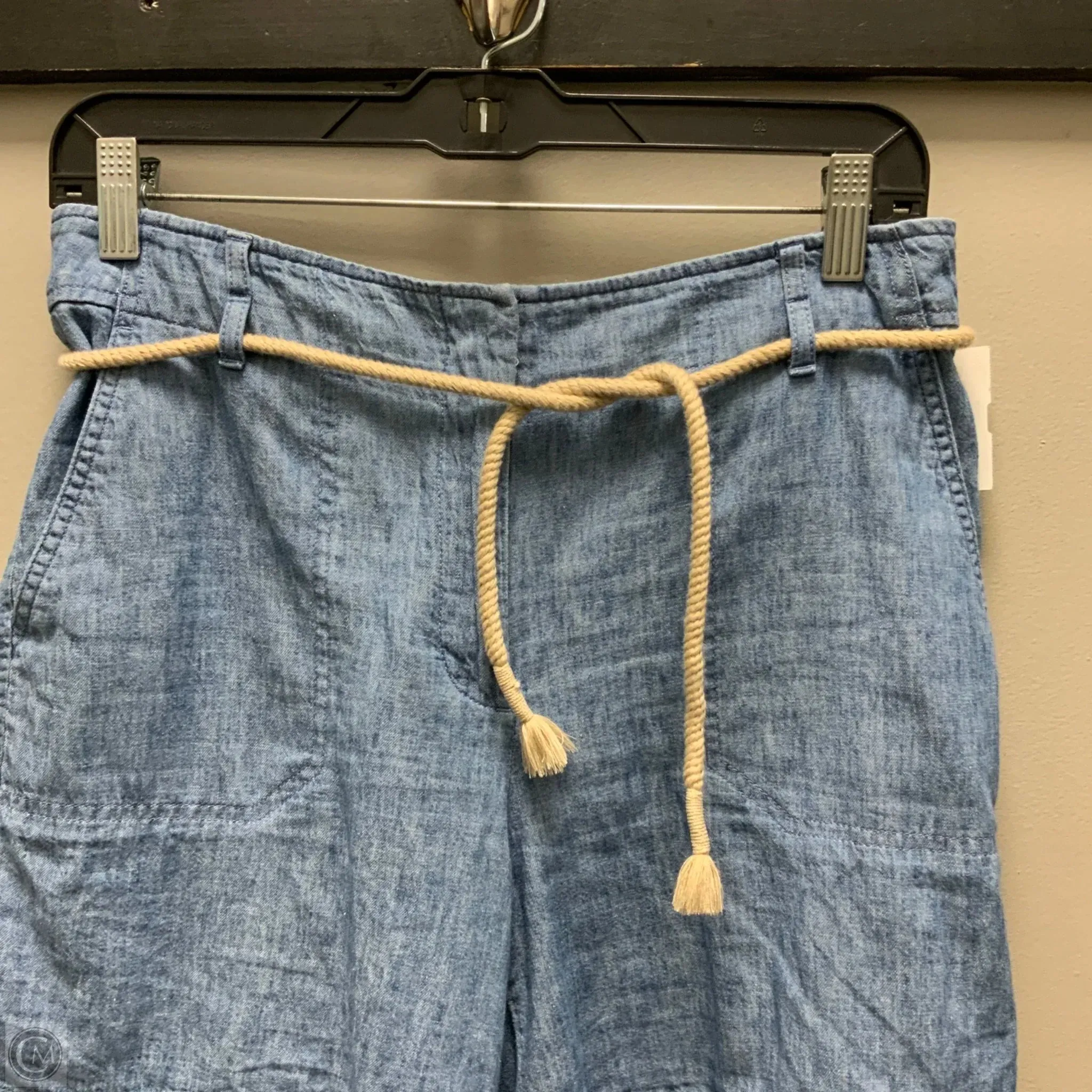 Shorts By Talbots In Blue Denim, Size: 4