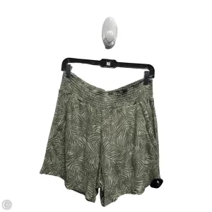 Shorts By Three Dots In Green, Size: L