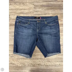 Shorts By Torrid In Blue Denim, Size: 22