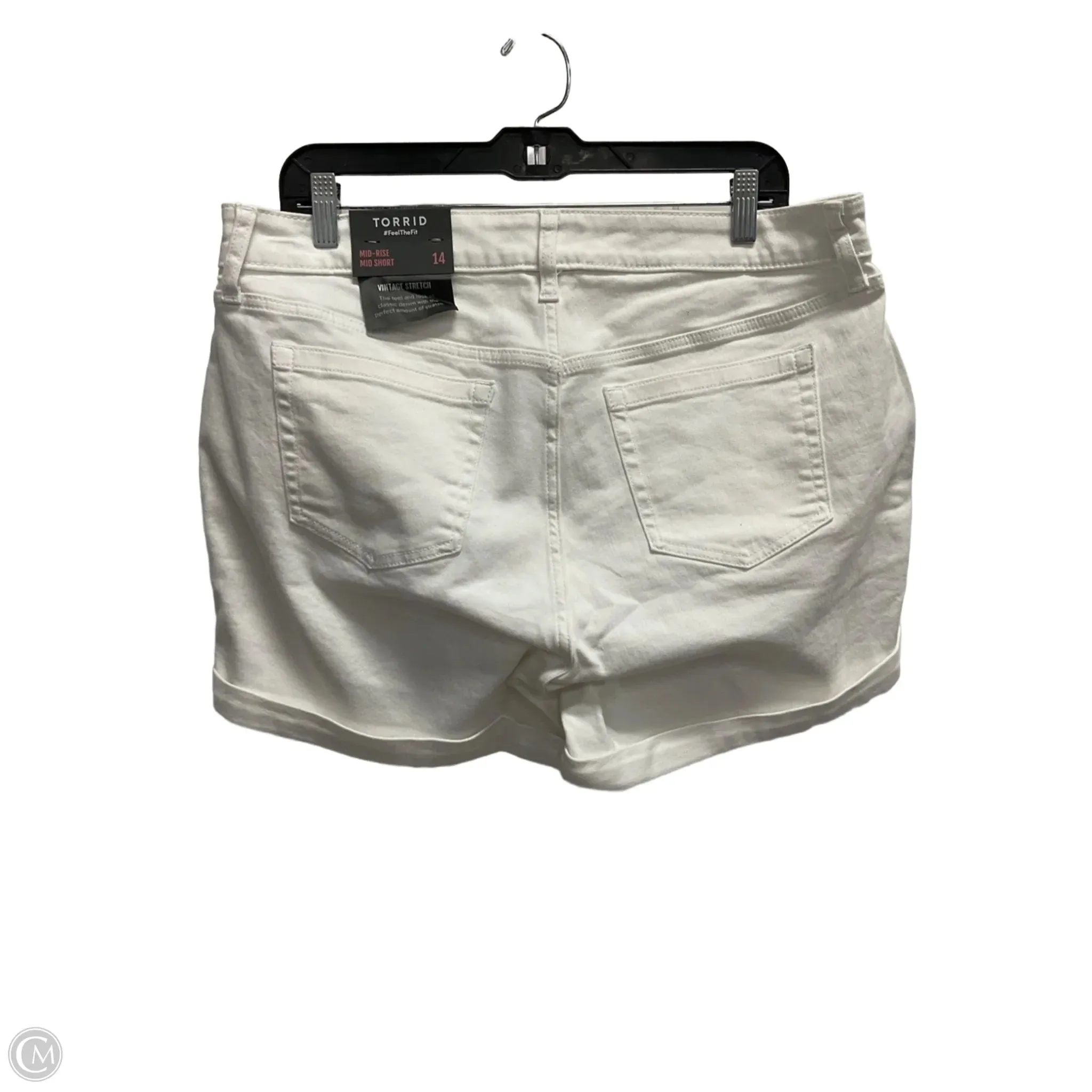 Shorts By Torrid In White, Size: 14
