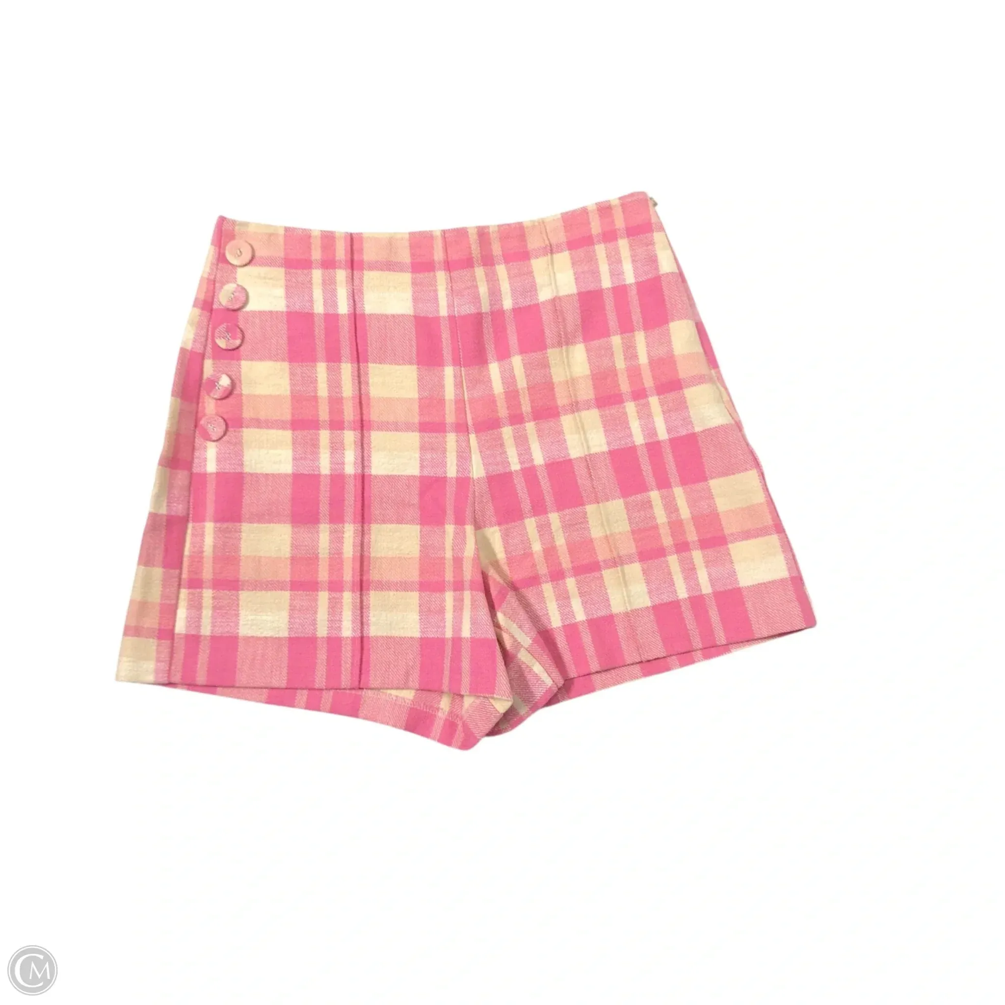 Shorts By Versona In Pink & Tan, Size: 10
