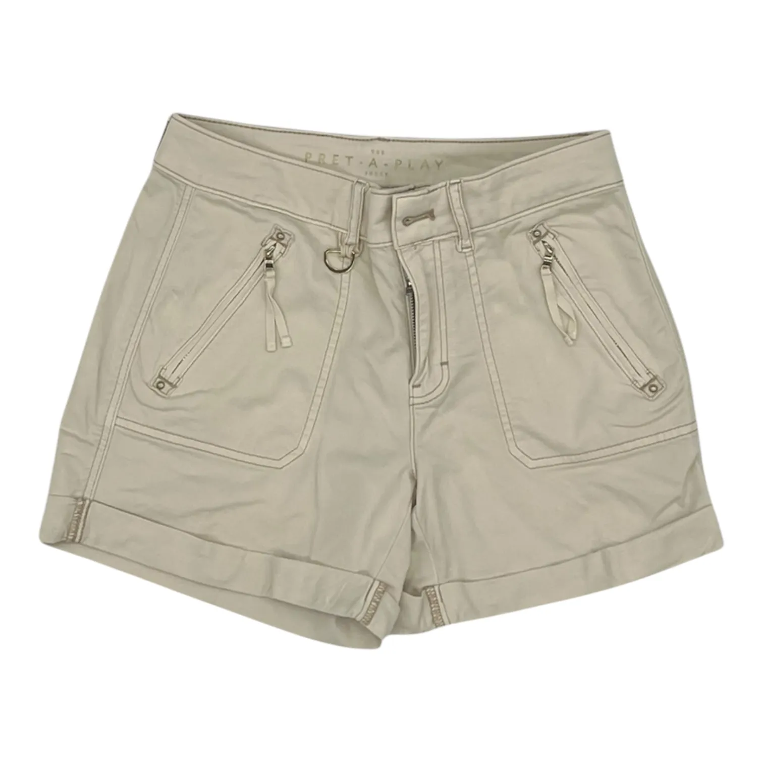 Shorts By White House Black Market In Tan, Size:2