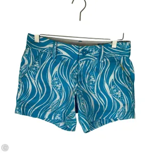 Shorts Designer By Lilly Pulitzer In Blue, Size: 0p