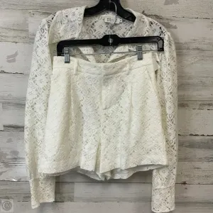 Shorts Set By Molly Bracken In Cream, Size: S & M