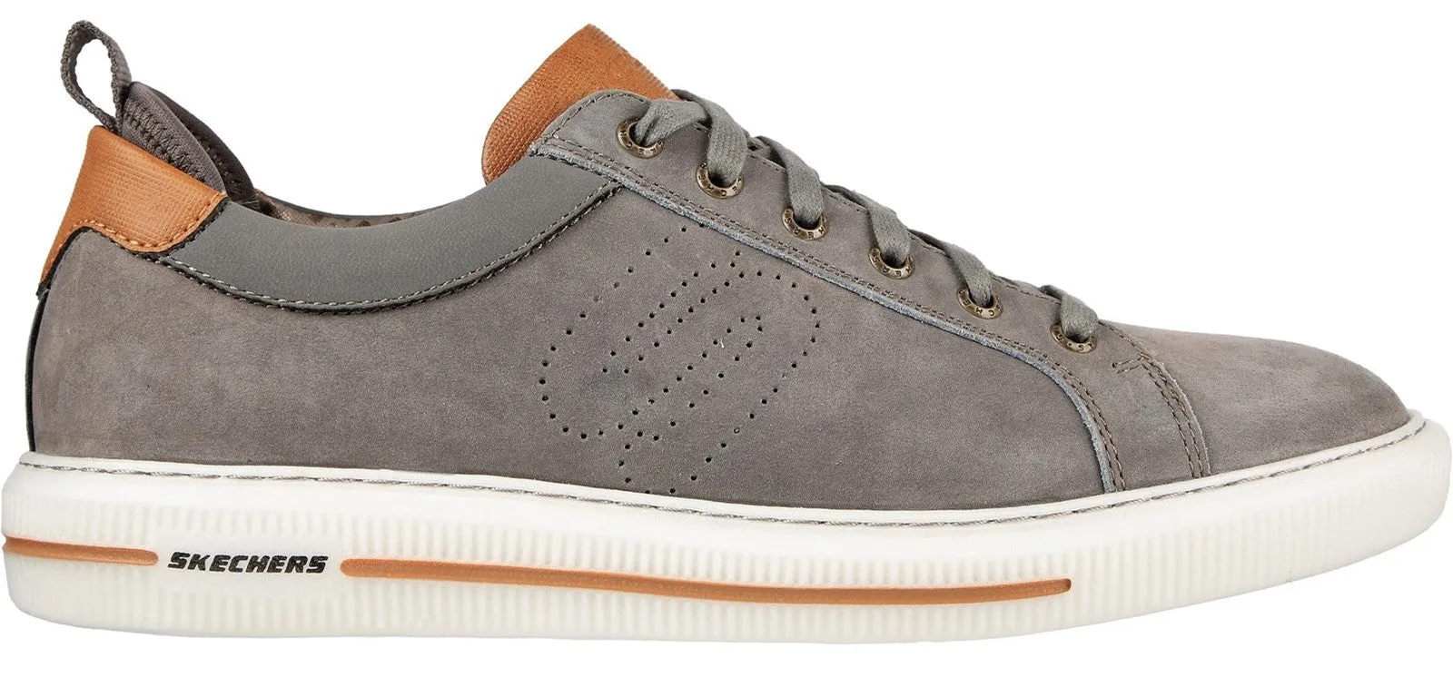 Skechers 210450 Pertola Ruston Mens Leather Lace Up Shoe