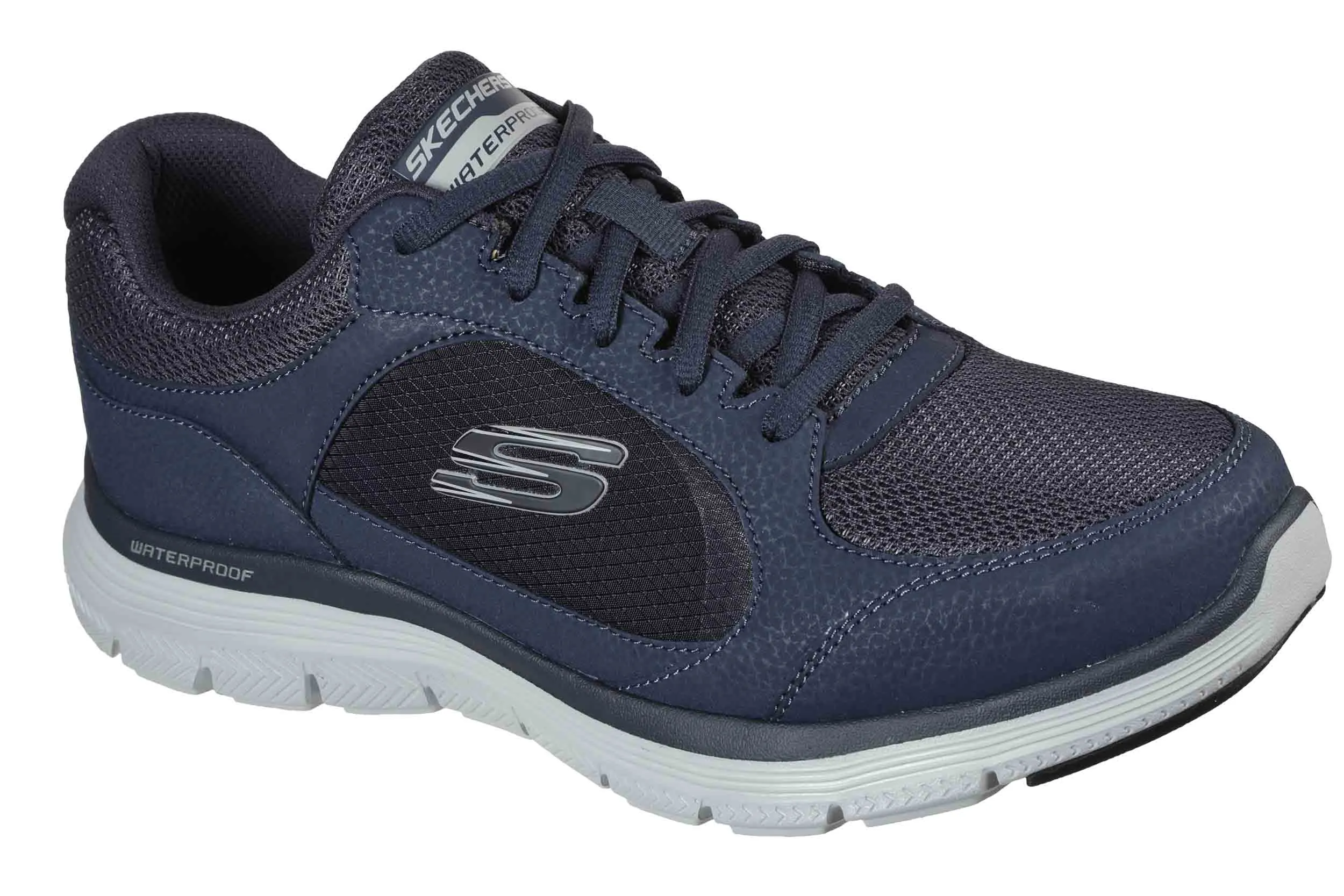Skechers 232222 Flex Advantage 4.0 True Clarity Mens Waterproof Trainer