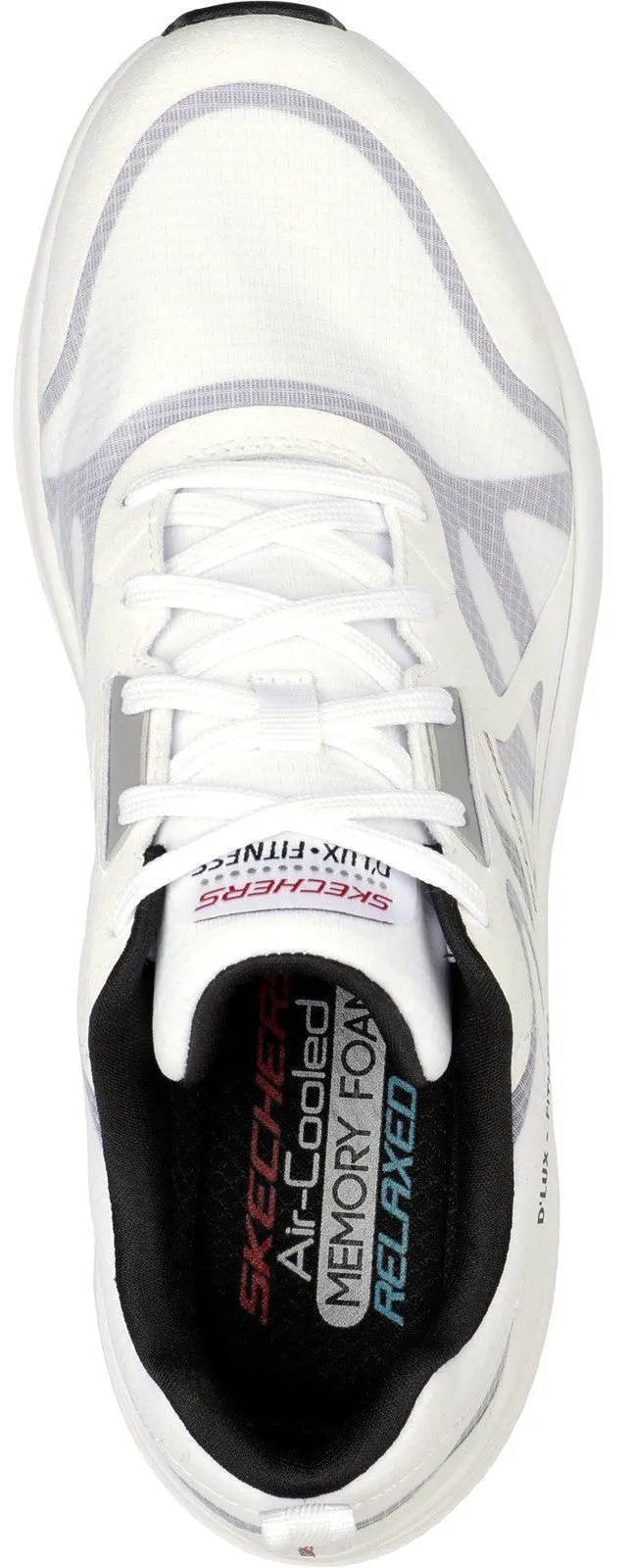 Skechers 232357 D'Lux Fitness Mens Lace Up Trainer