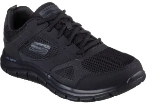 Skechers 232398 Track - Syntac Mens Leather Lace Up Trainer