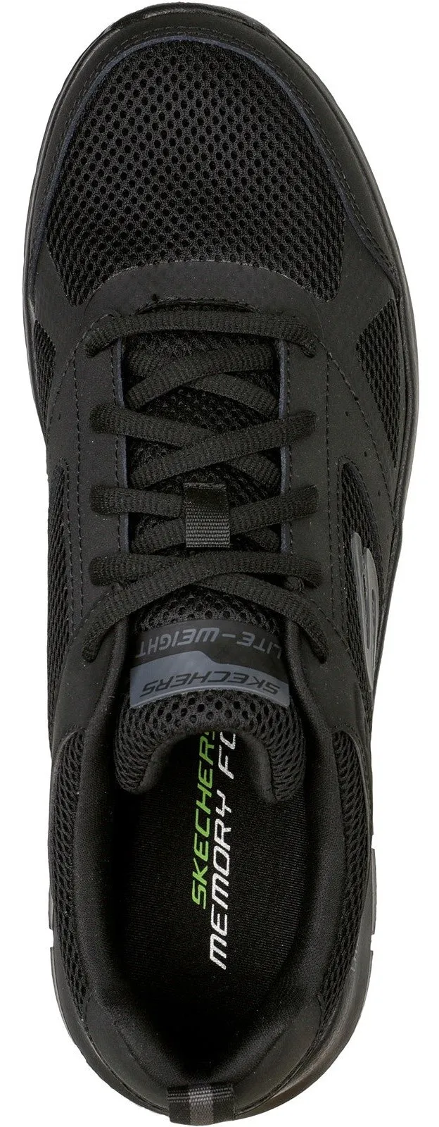 Skechers 232398 Track - Syntac Mens Leather Lace Up Trainer
