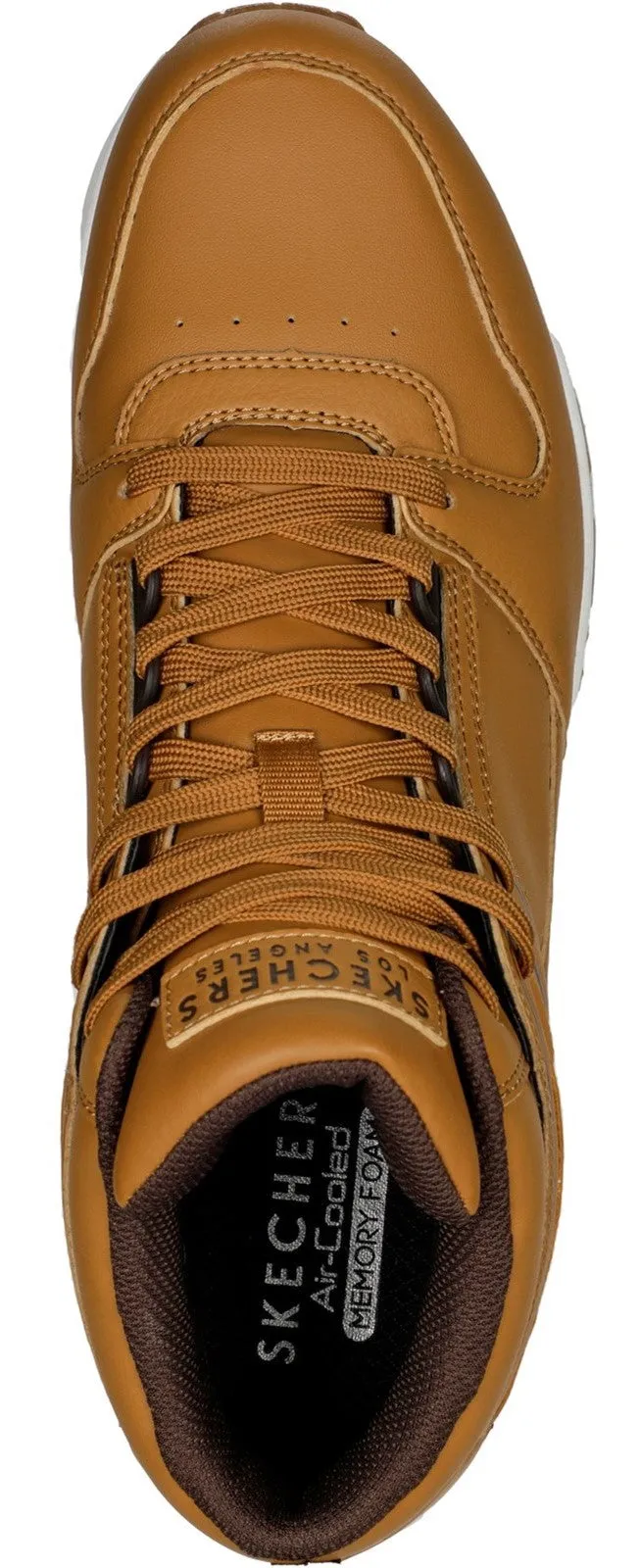 Skechers 232547 Uno Keep Close Mens Lace Up Hi Top Trainer