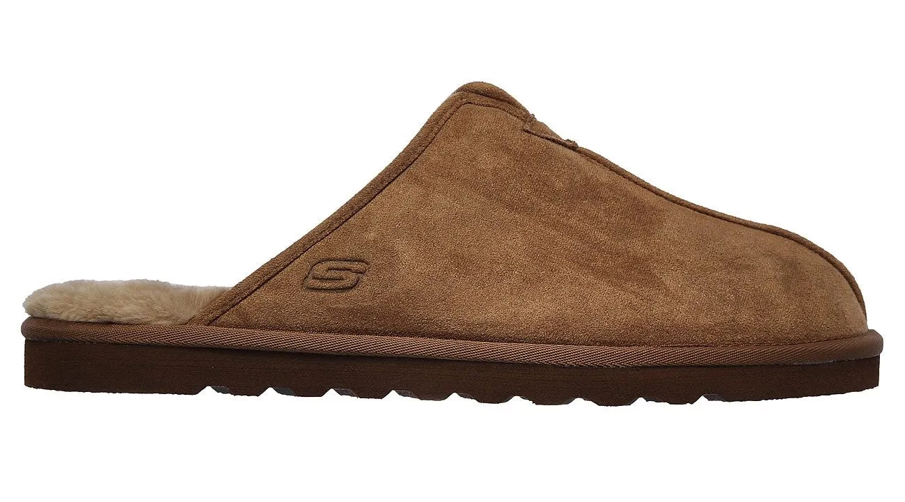 Skechers 66094 Relaxed Fit®: Renten - Palco Mens Mule Slipper