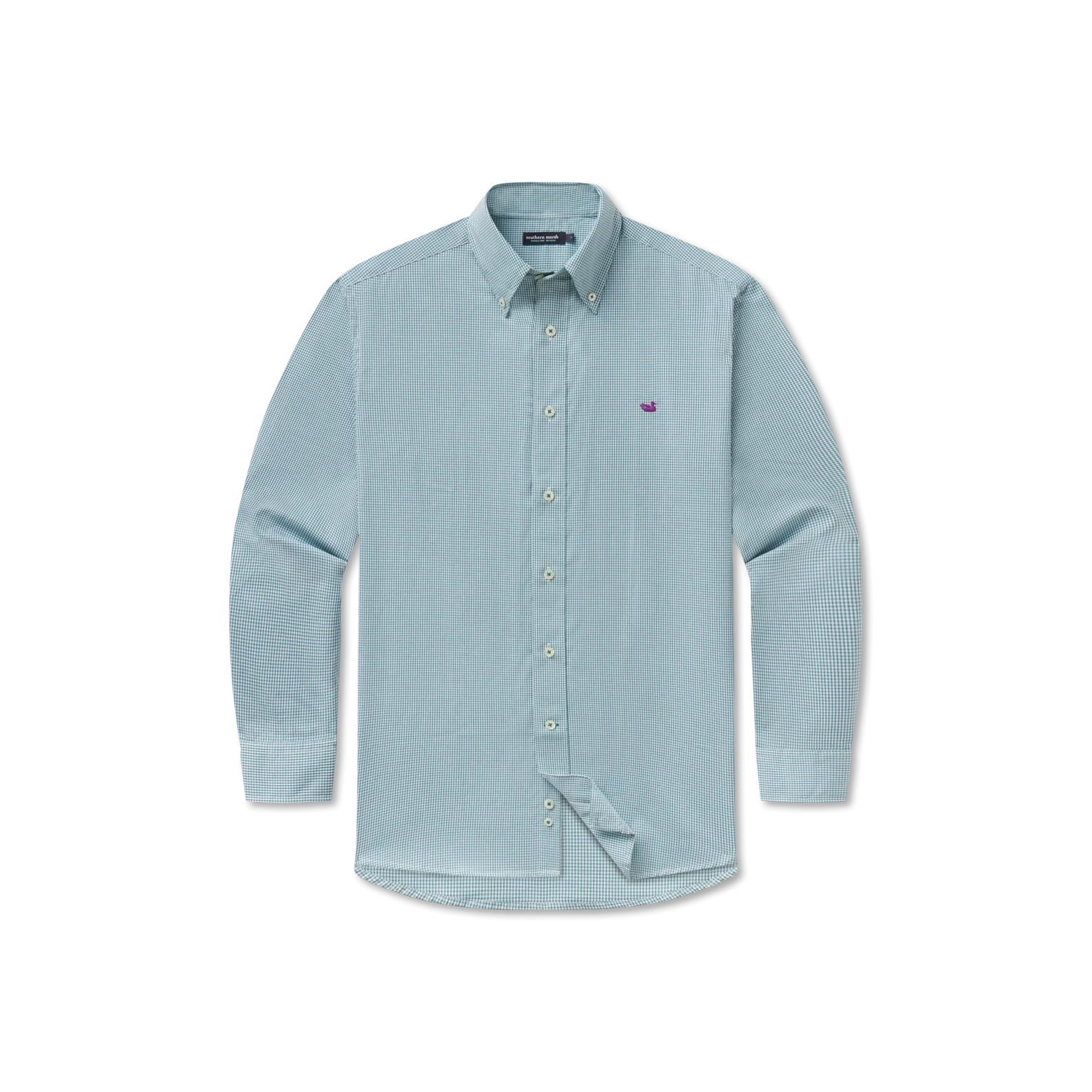 Southern Marsh 21 Gadwall Gingham Dress Shirt