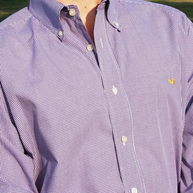 Southern Marsh 21 Gadwall Gingham Dress Shirt