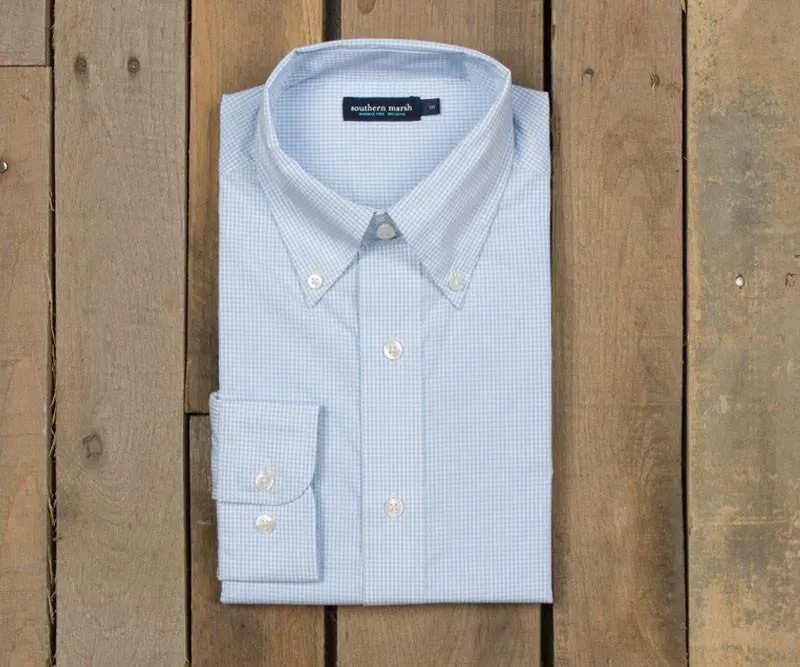 Southern Marsh 21 Gadwall Gingham Dress Shirt