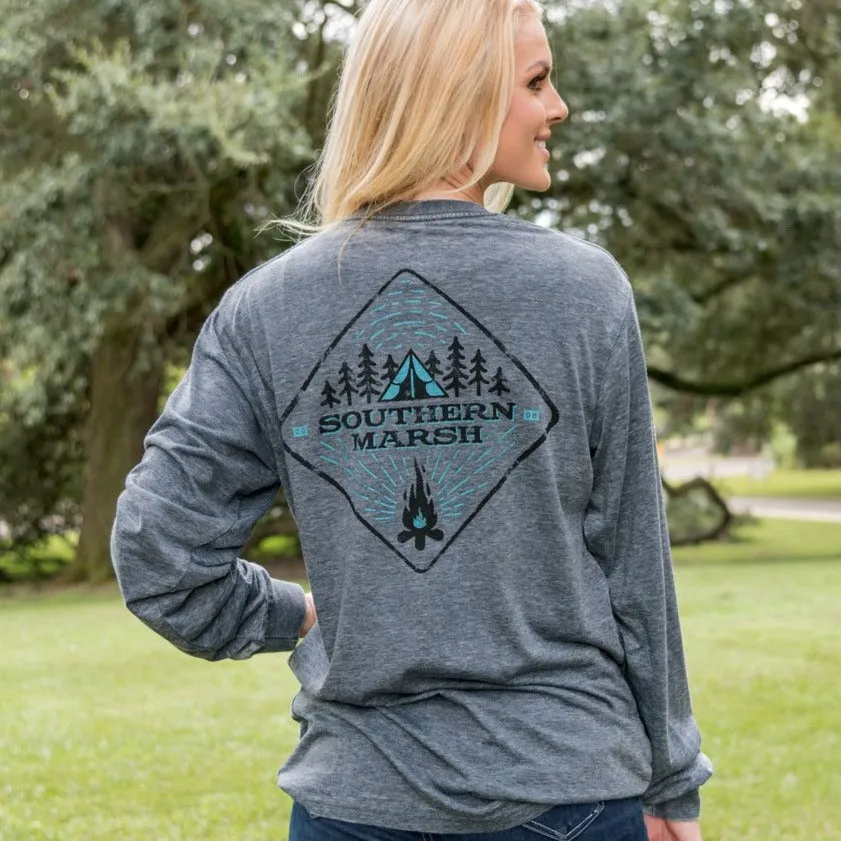 Southern Marsh 21 SEAWASH™ Tee - Tent - Long Sleeve