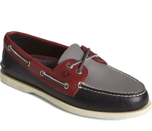 Sperry Authentic Original 2-Eye Tri-Tone Mens Boat Shoe