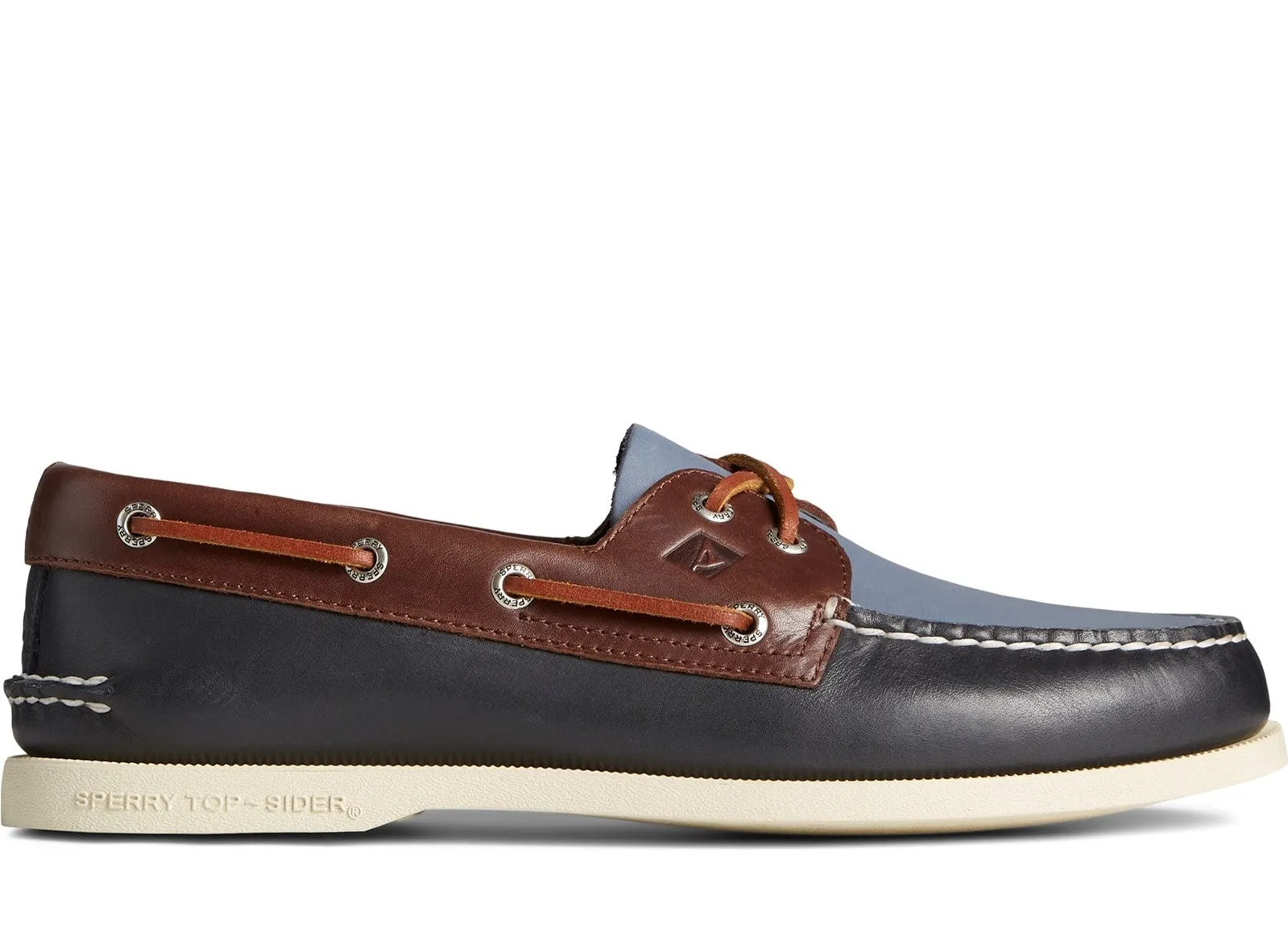 Sperry Authentic Original 2-Eye Tri-Tone Mens Boat Shoe
