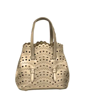 St. Barths La Robe Eden Metallic Mini Tote