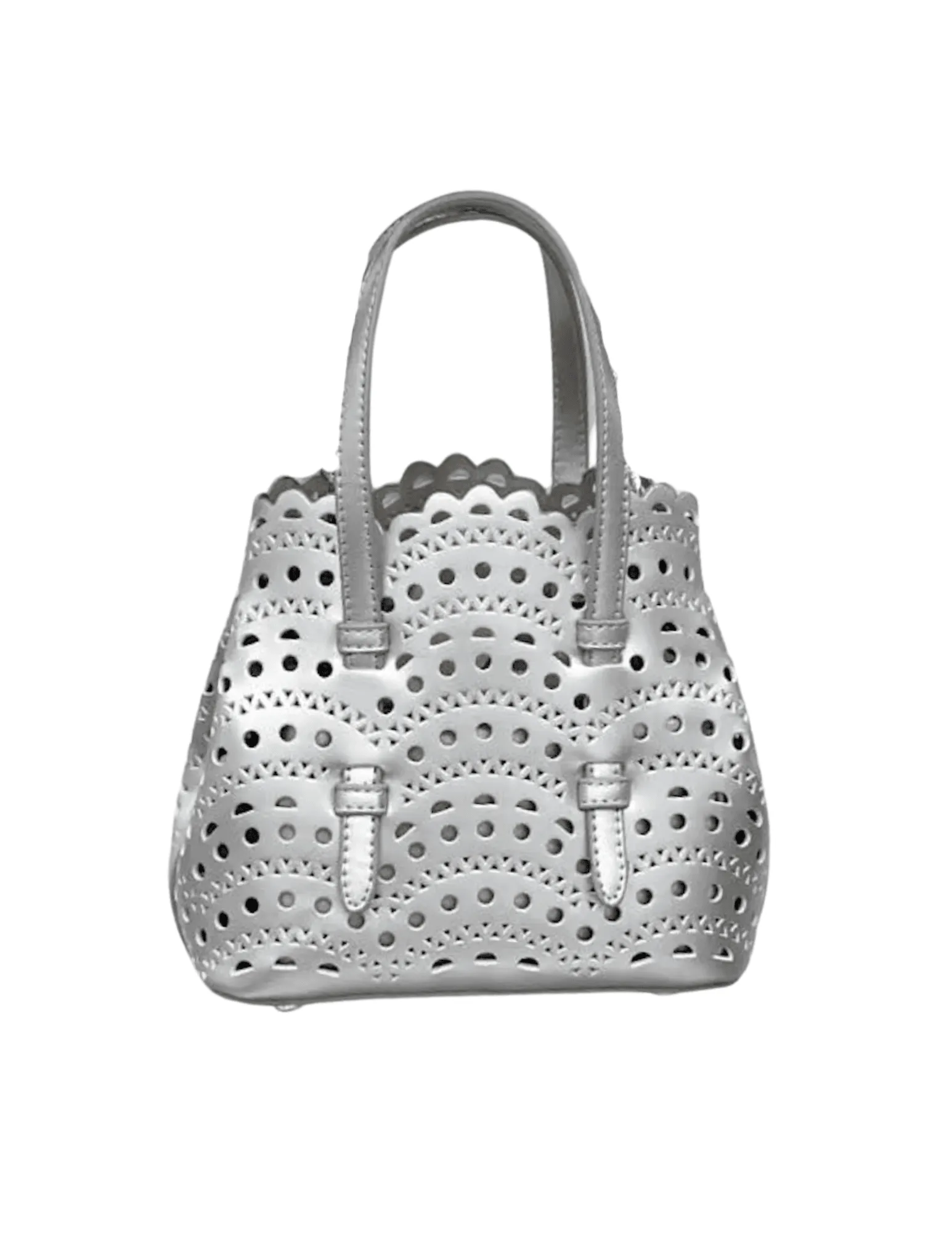 St. Barths La Robe Eden Metallic Mini Tote