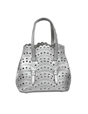 St. Barths La Robe Eden Metallic Mini Tote