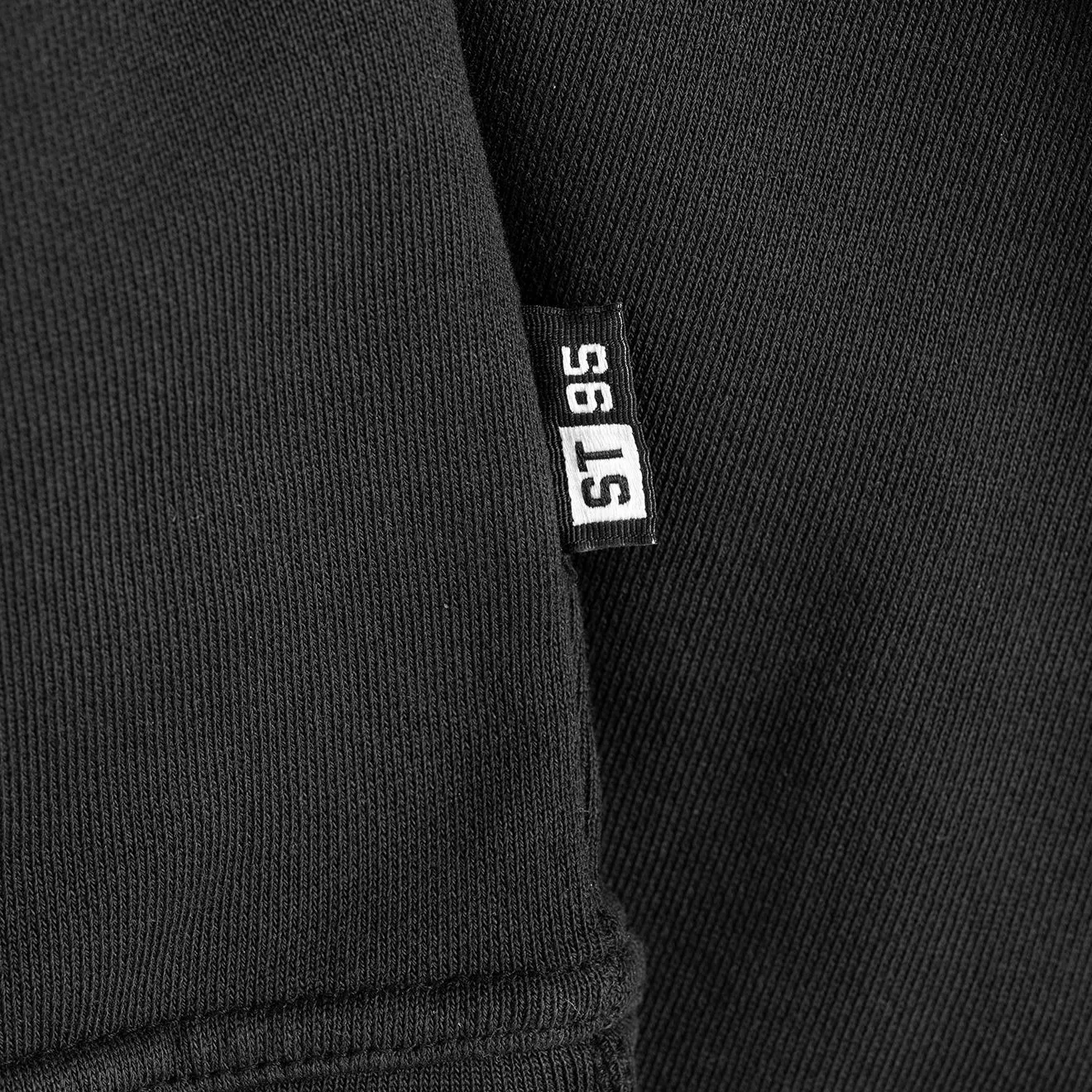 ST95 Sole Nucleo Oversized Hoodie Black