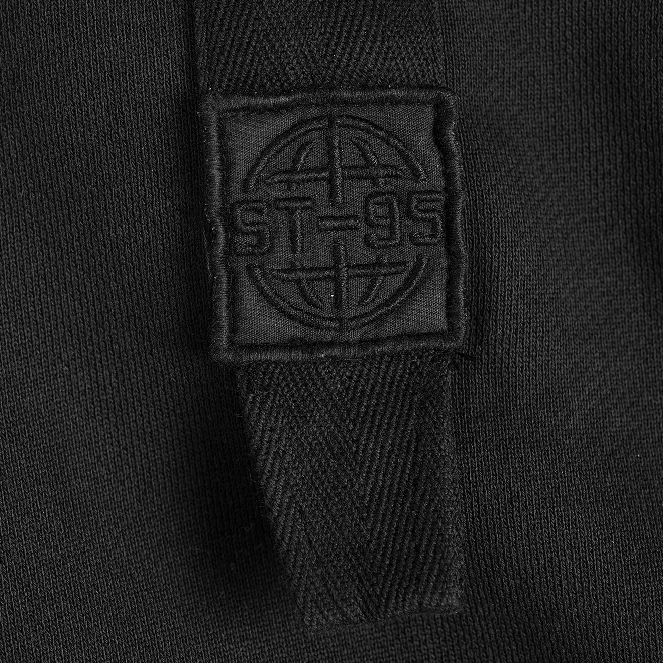 ST95 Sole Nucleo Oversized Hoodie Black