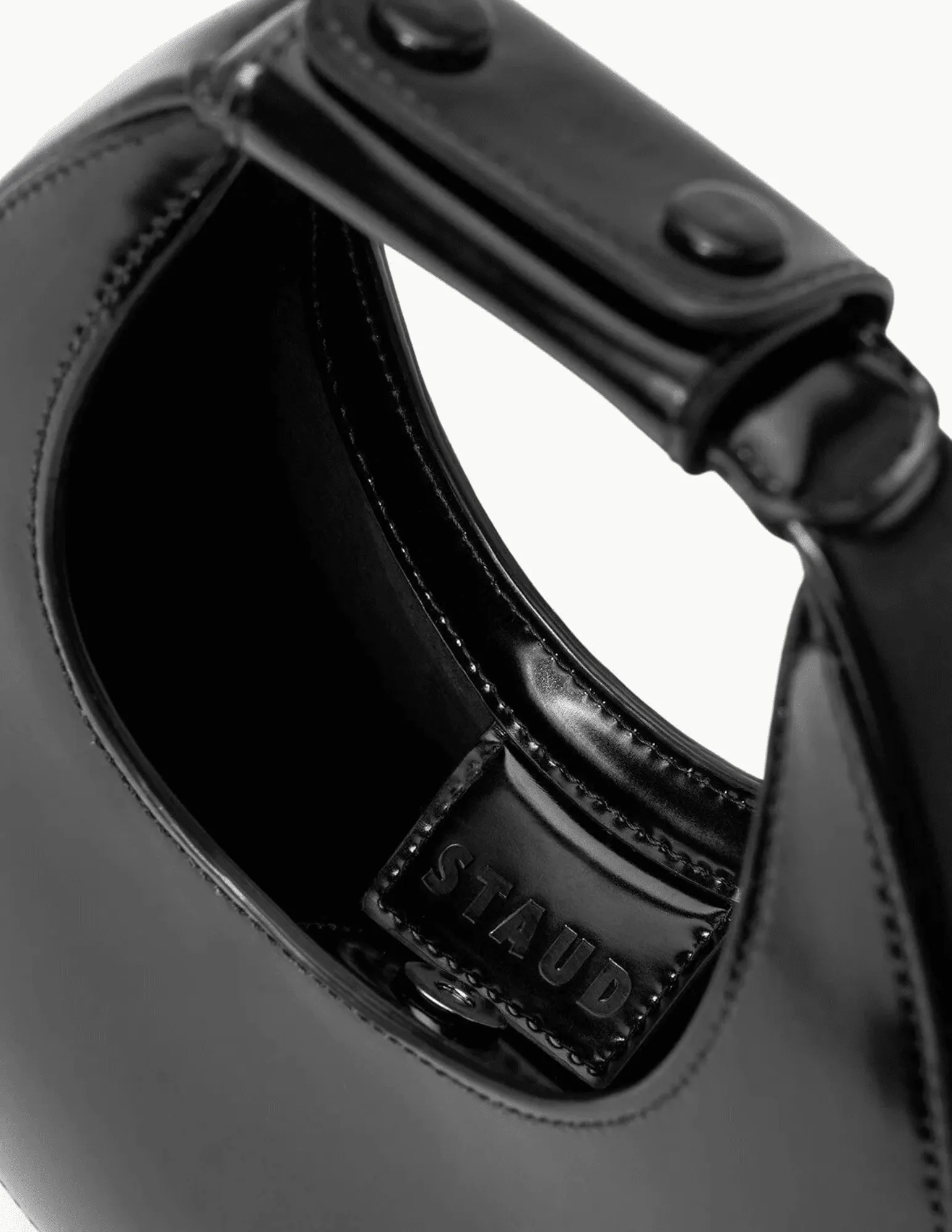 STAUD Goodnight Moon Leather Bag