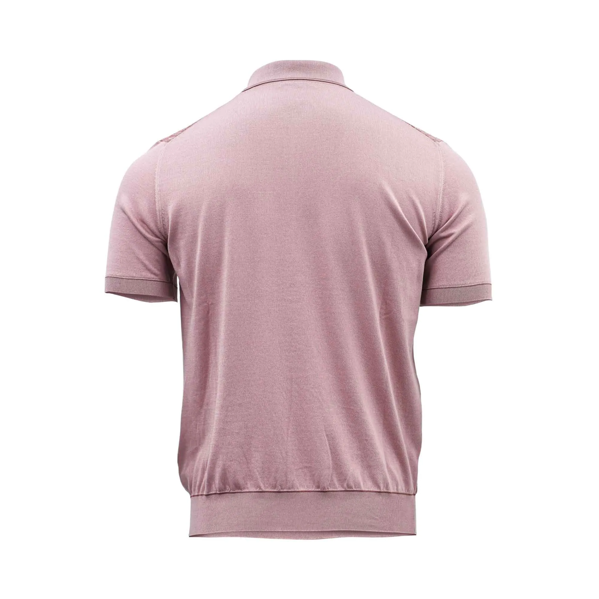 Stefano Ricci Men's Cotton and Silk Polo T Shirt