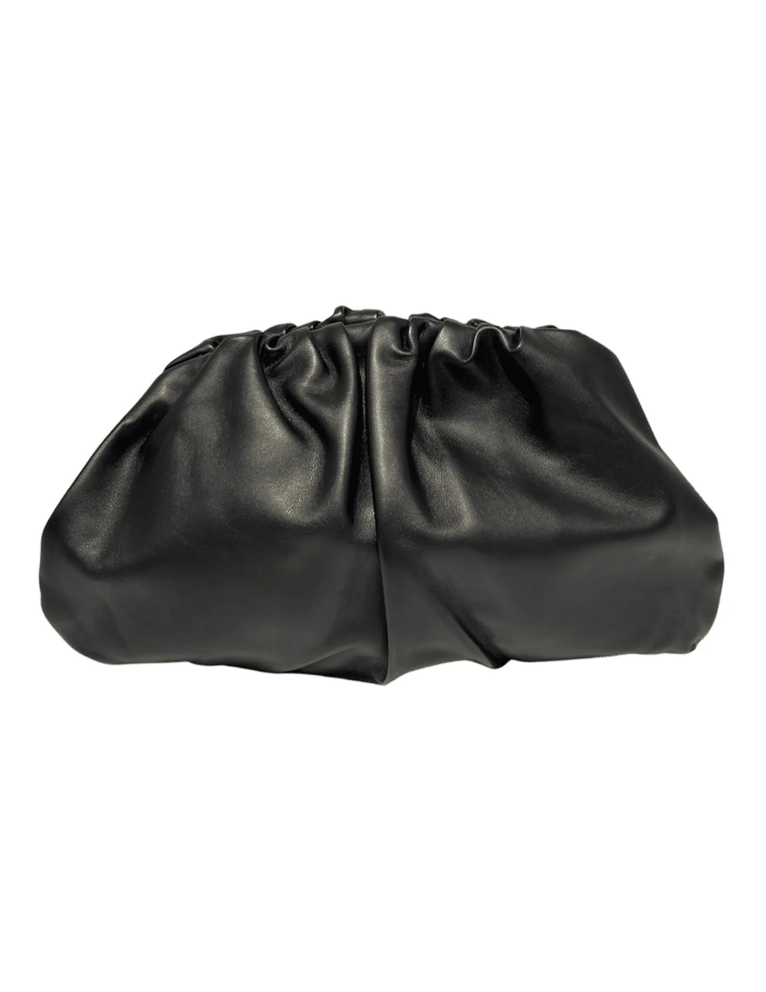 Steven Dann Large Leather Pouch Clutch