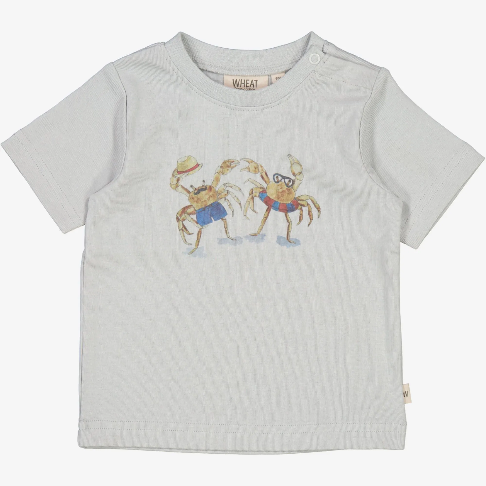 T-Shirt Beach Crabs | Baby - highrise Wheat