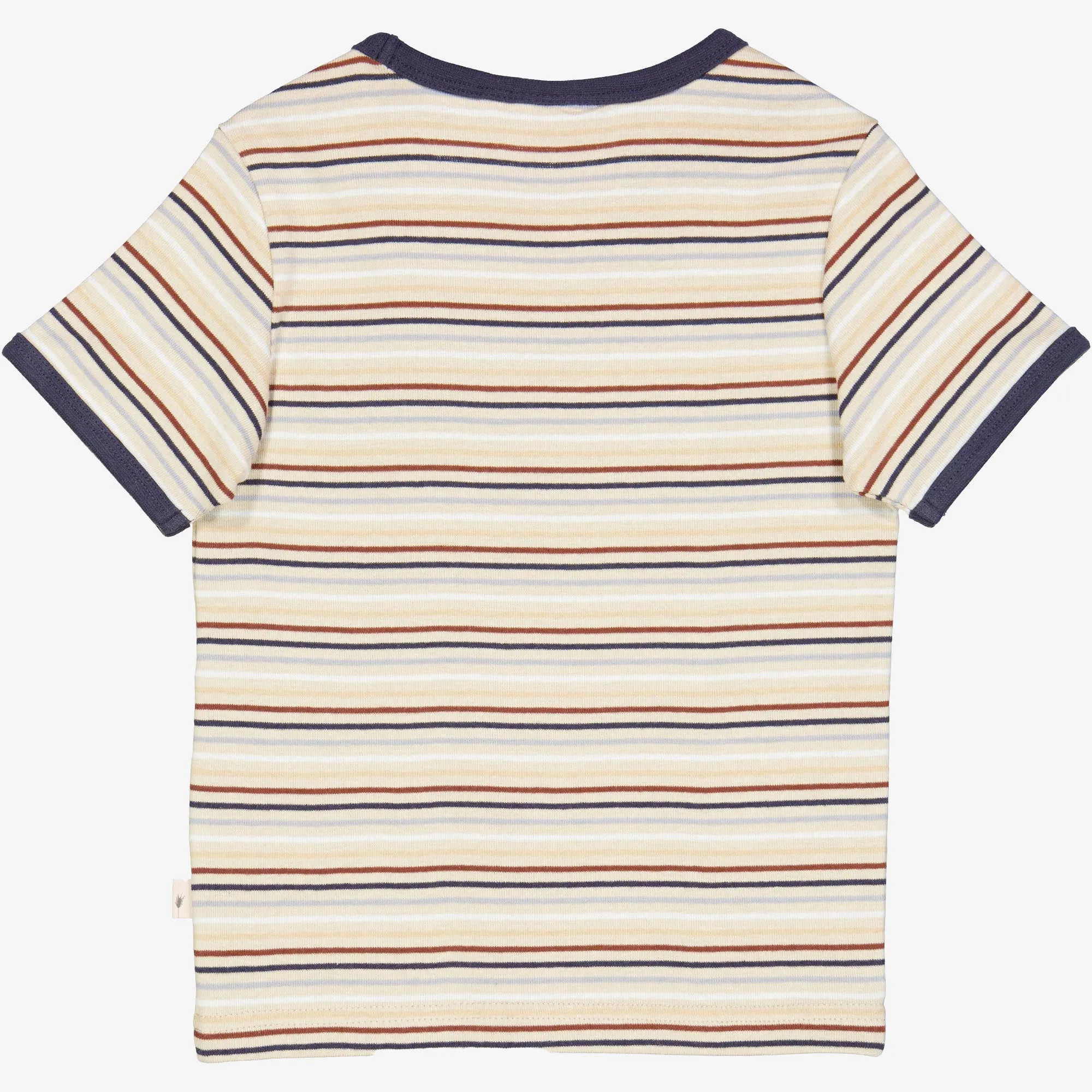 T-Shirt Bosse - multi stripe Wheat