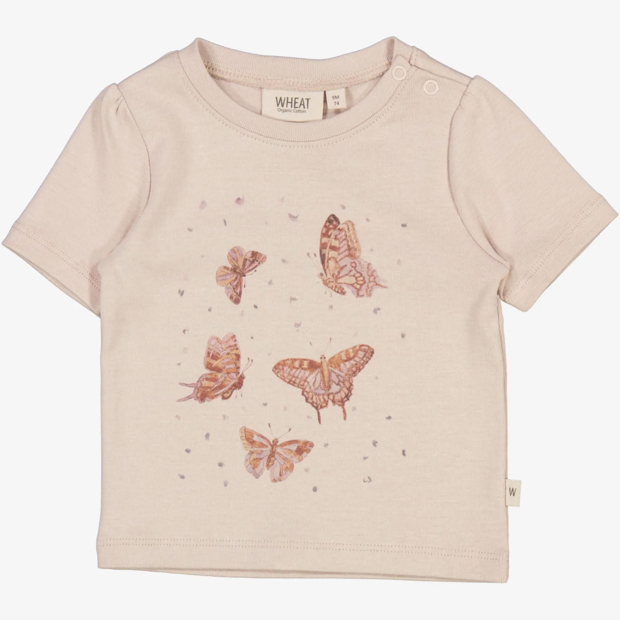 T-Shirt Butterflies | Baby - pale lilac Wheat