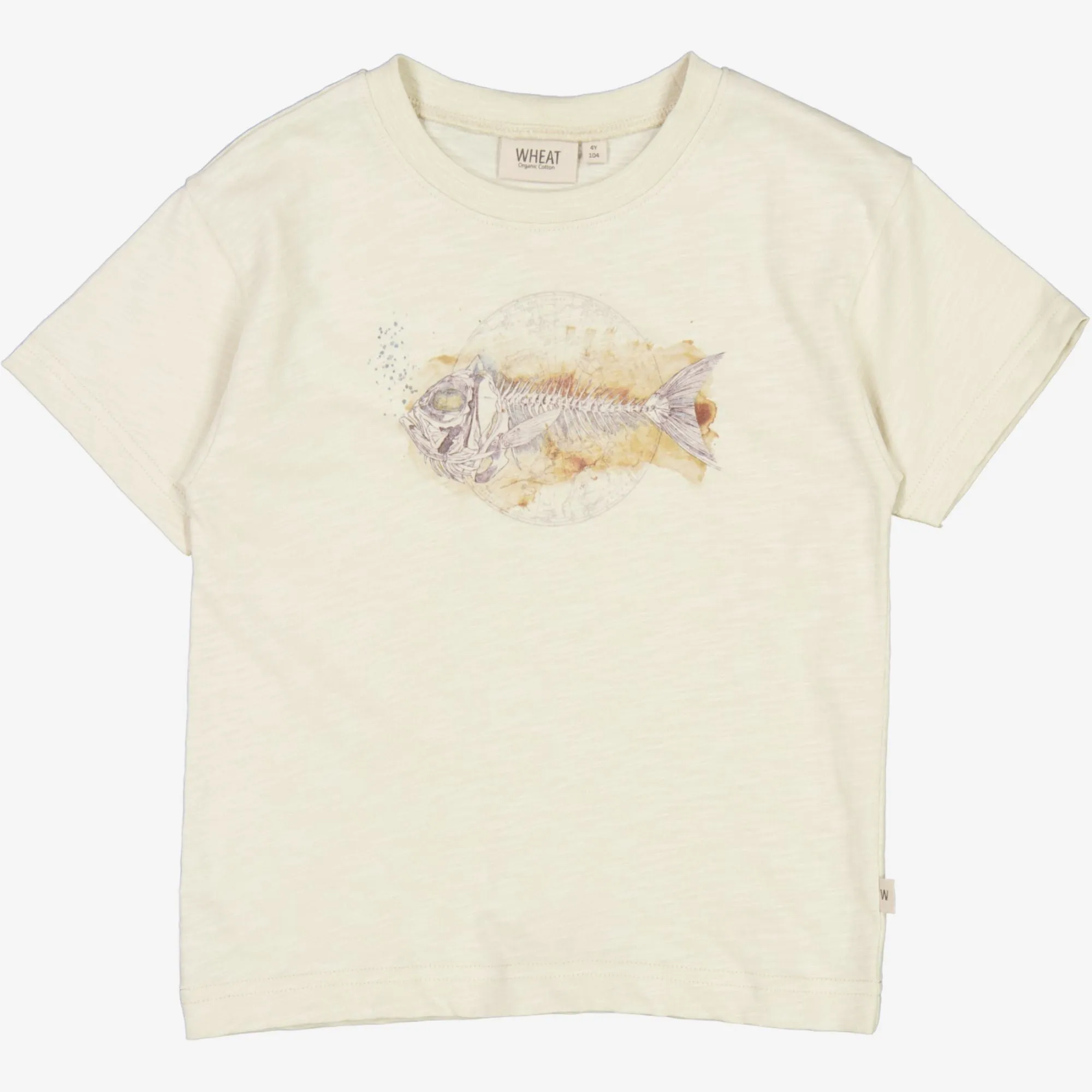 T-Shirt Fishskeleton - chalk Wheat