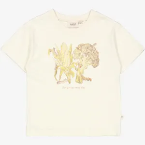 T-Shirt Greens - chalk Wheat