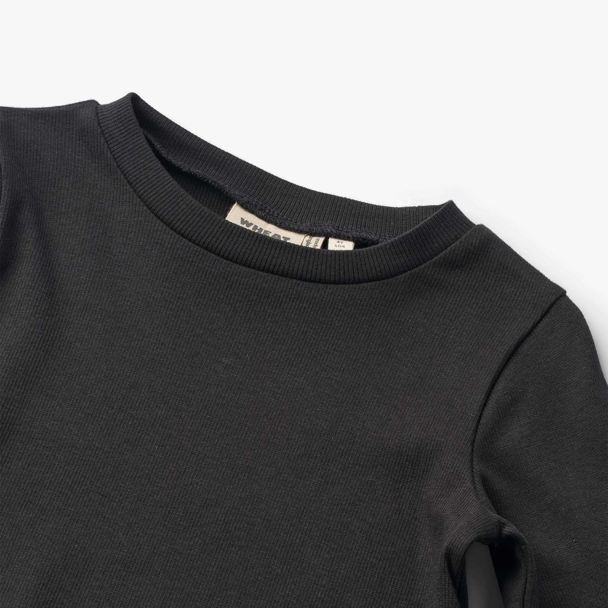 T-Shirt L/S Else - black Wheat