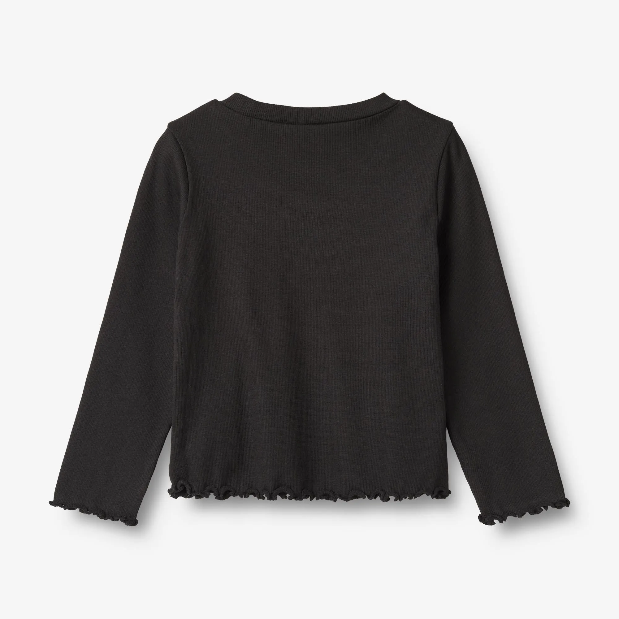 T-Shirt L/S Else - black Wheat