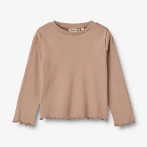 T-Shirt L/S Else - nougat rose Wheat